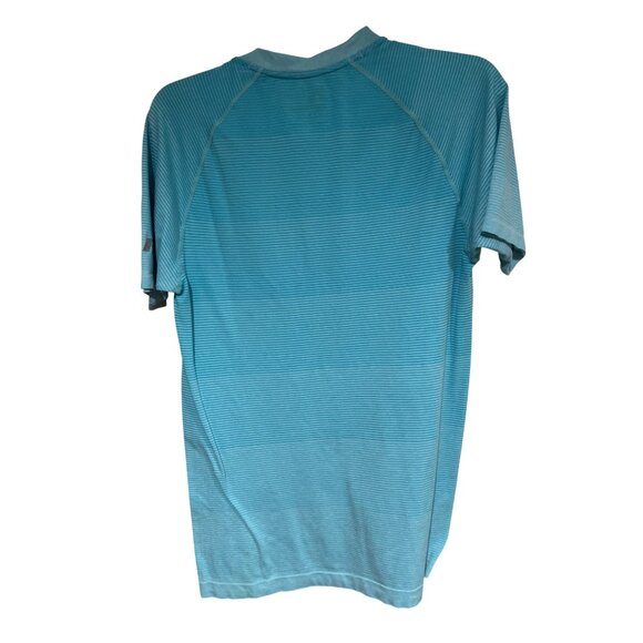 Russell Athletic Mens Small Dripower 360 T-Shirt Turquoise 83g - Picture 3 of 3